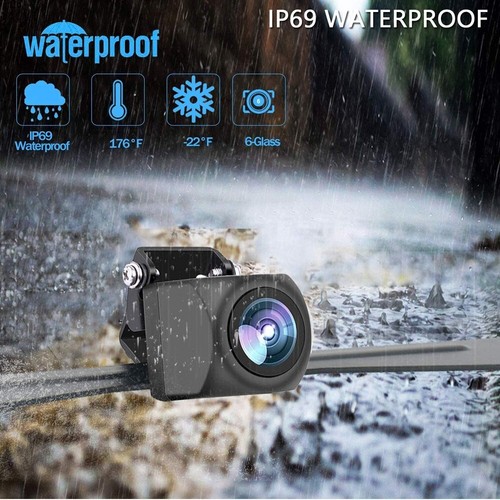 170" Reverse Camera Night Vision Car Waterproof Number Plate Mount Rear View Cam - Picture 3 of 12