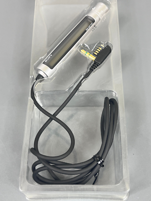 Sony RM-MC11EL MiniDisc Remote MD Walkman Controller Silver w/ Box