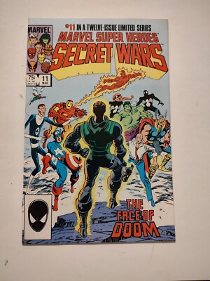 MARVEL SUPERHEROES SECRET WARS # 11   Written by Jim Shooter  Mike Zeck  Dr Doom