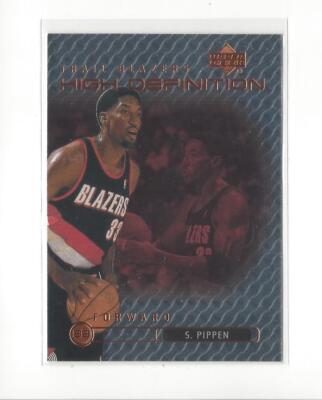 1999-00 Upper Deck High Definition #HD20 Scottie Pippen Blazers