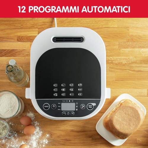 OW2101 Pain Doré Macchina Del Pane, 720 W, 1 Kg, 12 Programmi Automatici, 3 Live - Foto 4 di 12