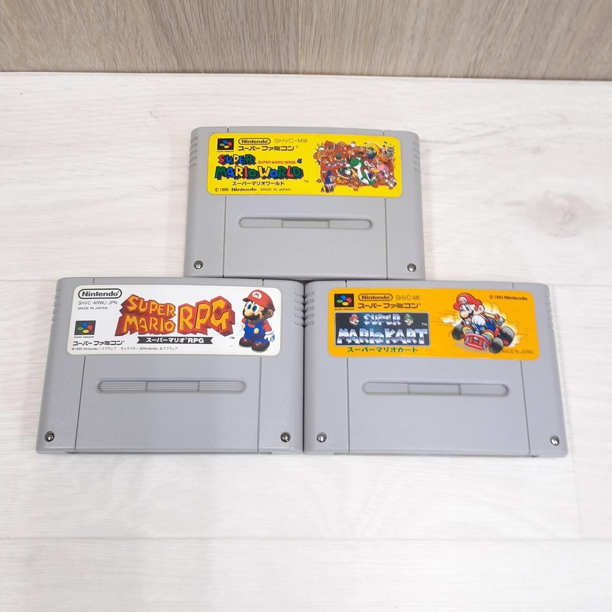 任天堂 スーパーファミコン Nintendo Japanese Super Famicom Console Bundle 6 games Super