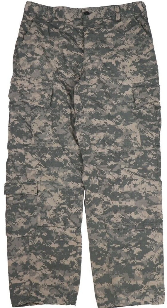 US Army ACU Field Pants Trousers Military UCP Digital Camo Uniform Foliage Green