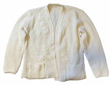 Vintage Women  s Off White Sweater Bams Knits San Francisco