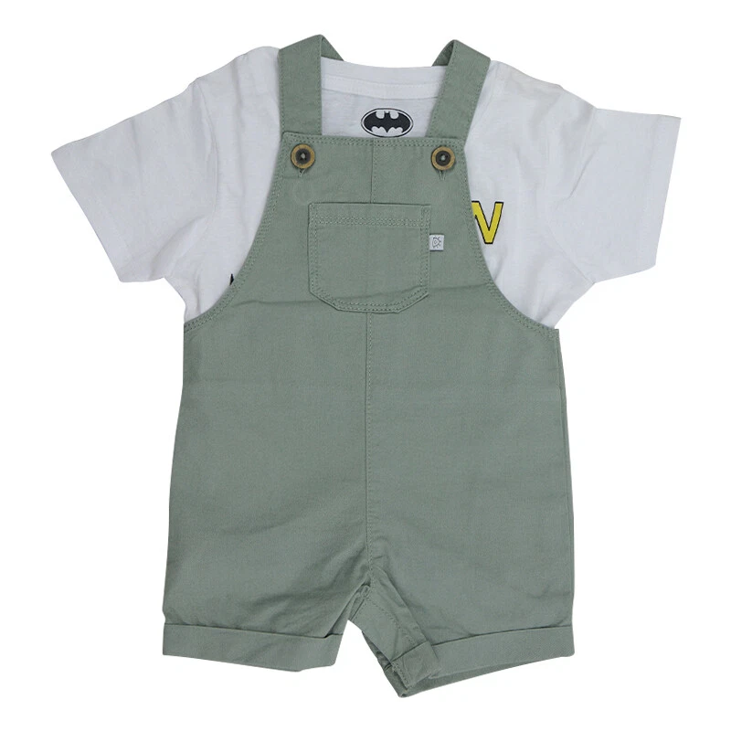 F F Baby Dungarees Boy 0 3 6 9 12 18 18 24 Months Sleeveless Soft Shorts Outfits