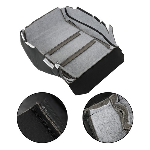Nuevo para Acura RDX 2007-2012 parte inferior del conductor cuero perforado cubierta de asiento negra - Imagen 6 de 15