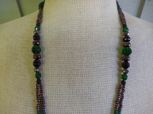 Beaded Necklace Pouch with Fringe Tassels Medicine Bag Coin Purse Talisman Case - Picture 7 of 8