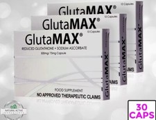 GLUTAMAX Reduced Gluta 500mg Sodium Ascorbate 75mg 3 Boxes 30 Caps