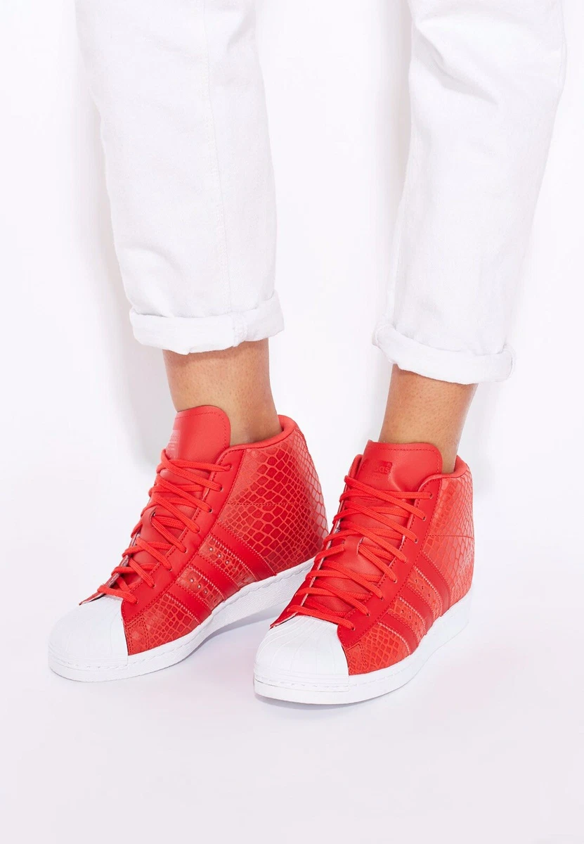 Superstar up top shoes red