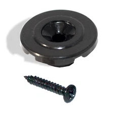 String Retainer Guide Bass Black 3/4 low height 081144BK