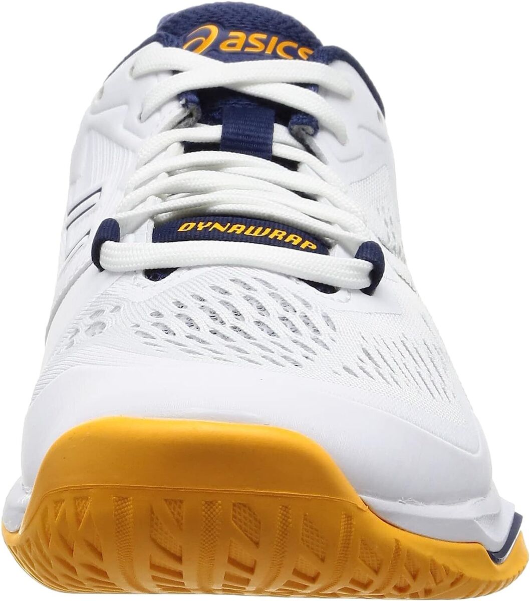 ASICS Men's Volleyball Shoes SKY ELITE FF 2 White Deep Ocean ASICS Men's Volleyball Shoes SKY ELITE FF 2 White Deep Ocean