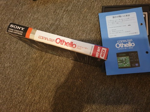 Jeu sony msx hit bit rare OTHELLO complet boite box notice - Picture 6 of 6