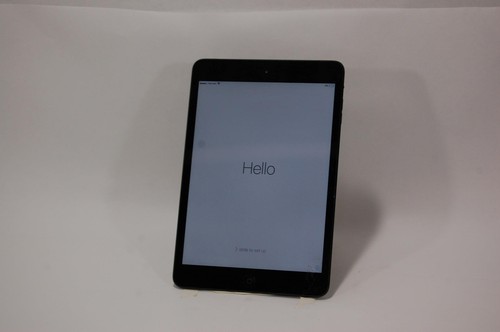 WORKING *READ (A) Apple A1455 iPad Mini 1stGen 16GB 7.9 WiFi 4G Slate Tablet