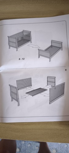 Mamas & Papas Solid Oak Baby Furniture Set - Picture 4 of 12