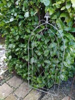 Shabby Chic Rankgitter Nicca Rankhilfe Vintage PflanzenstüTze Gartendeko Metall