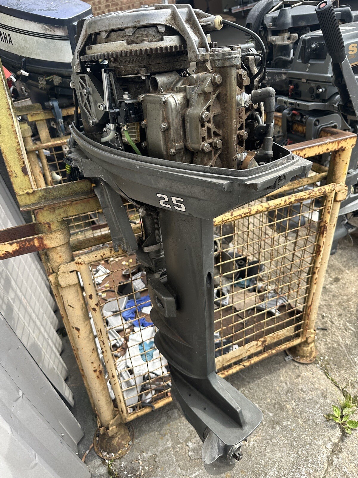 25HP (Yamaha) Mariner Electric Start Long Shaft OUTBOARD SPARES / REPAIR eBay