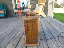 unusual Mid-Century Guild TOWN CRIER Hanging AM Tube RADIO in Working condition
