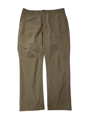 Duluth Trading Flex Utility Pants Mens 38 X 32 Standard Regular Fit Brown