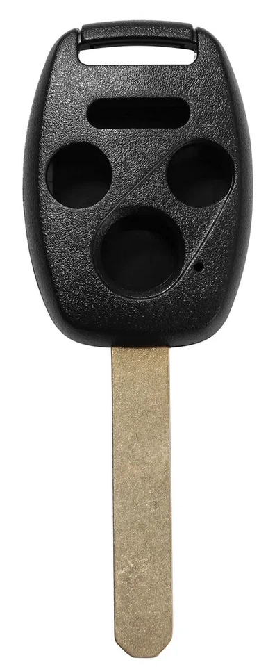SERVICIO DE CORTE DE LLAVE + Estuche de carcasa de llave remota de 4 botones para Honda modelos 2003-2014 Foto 4 de 4