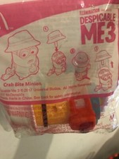 Crab Bite Minion mcdonald happy meal new toy 2017