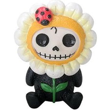 SUMMIT COLLECTION Furrybones Daisy Signature Skeleton in Flower Costume