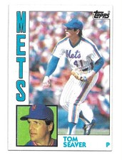 1984 Topps Baseball #740 - Tom Seaver - New York Mets HOF