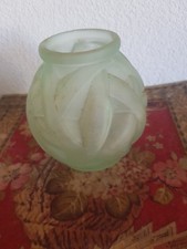 Petit Vase Rond Art Deco Vert