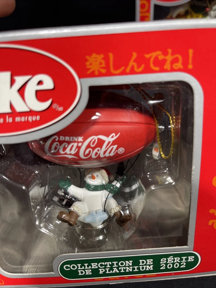 enjoy Coca-Cola And Coke Ornament Christmas Decorations Lot Of 5 - Image 3 of 4