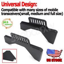 For Ham CB Radio Universal Mobile Transceiver Stand Mount Bracket Side Brackets