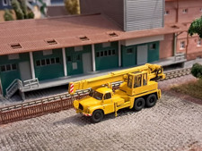 DDR Tatra 148 Kranwagen LKW, Spur N, 1:160, Minitanks, Unbemalt