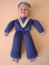 alte Puppe in Matrosenkleidung JLLCO Alter um 1910 ca. 27cm