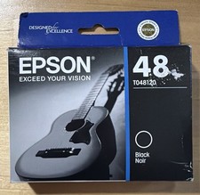 Epson 48 T048120 Black Printer Ink Cartridge Genuine  Sealed Expired