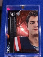 2024 Panini Totally Certified Drake Maye #3 Mirror Red /399 Rookie Patriots