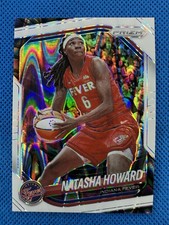 2025 #54 Natasha Howard Panini Prizm WNBA White Seismic Prizm Fever