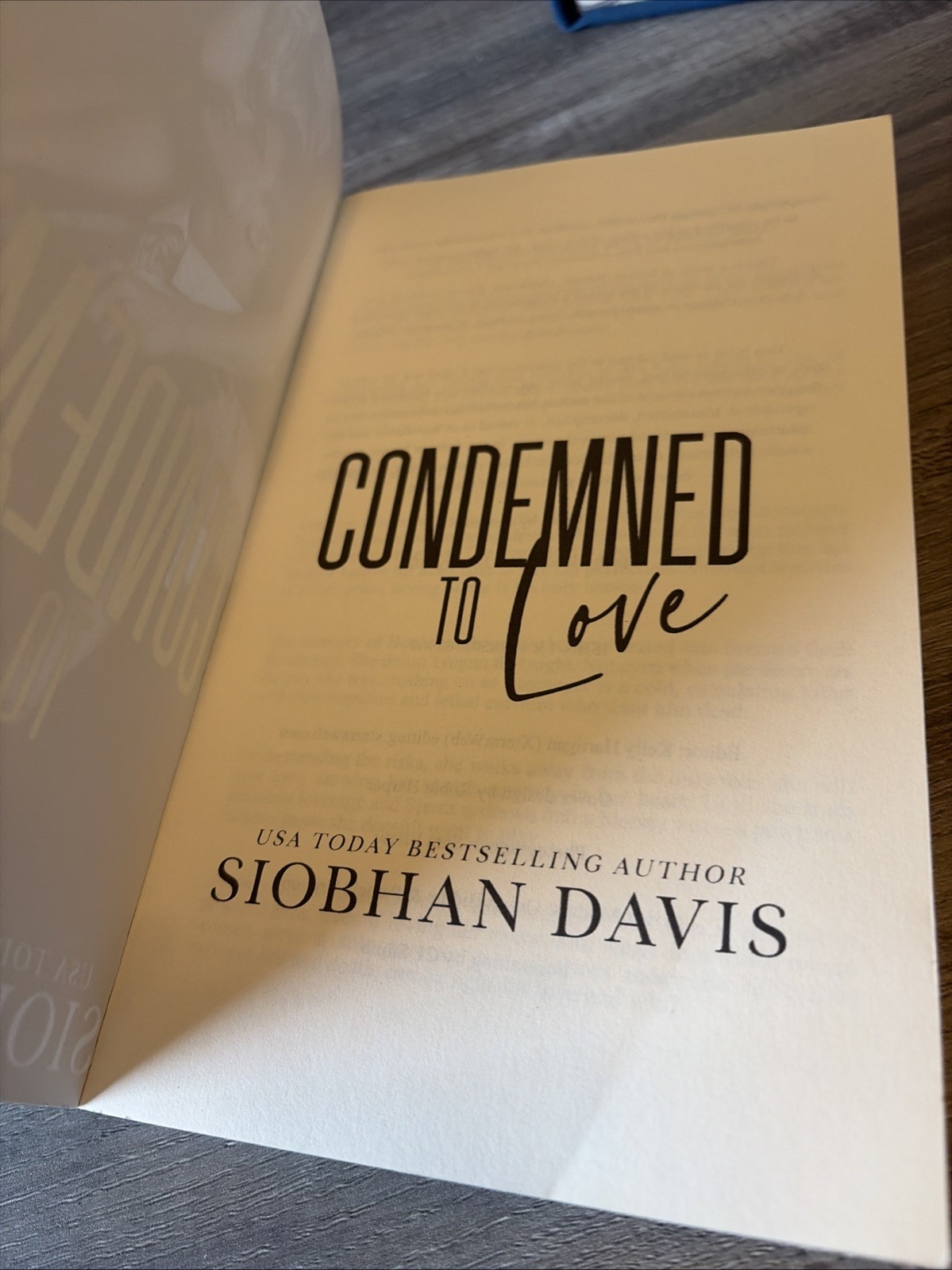 Condemned to Love By Siobhan Davis Dark Mafia Romance OOP Edition - RARE