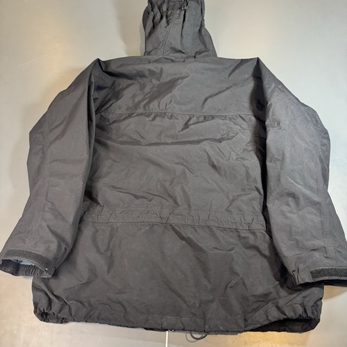 Giacca antipioggia vintage anni 90 Patagonia Storm Parka grande con cappuccio Gorpcore full zip - Foto 6 di 14