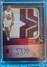 Panini Silhouette Rookie Patch Auto /99 Jaylon Tyson