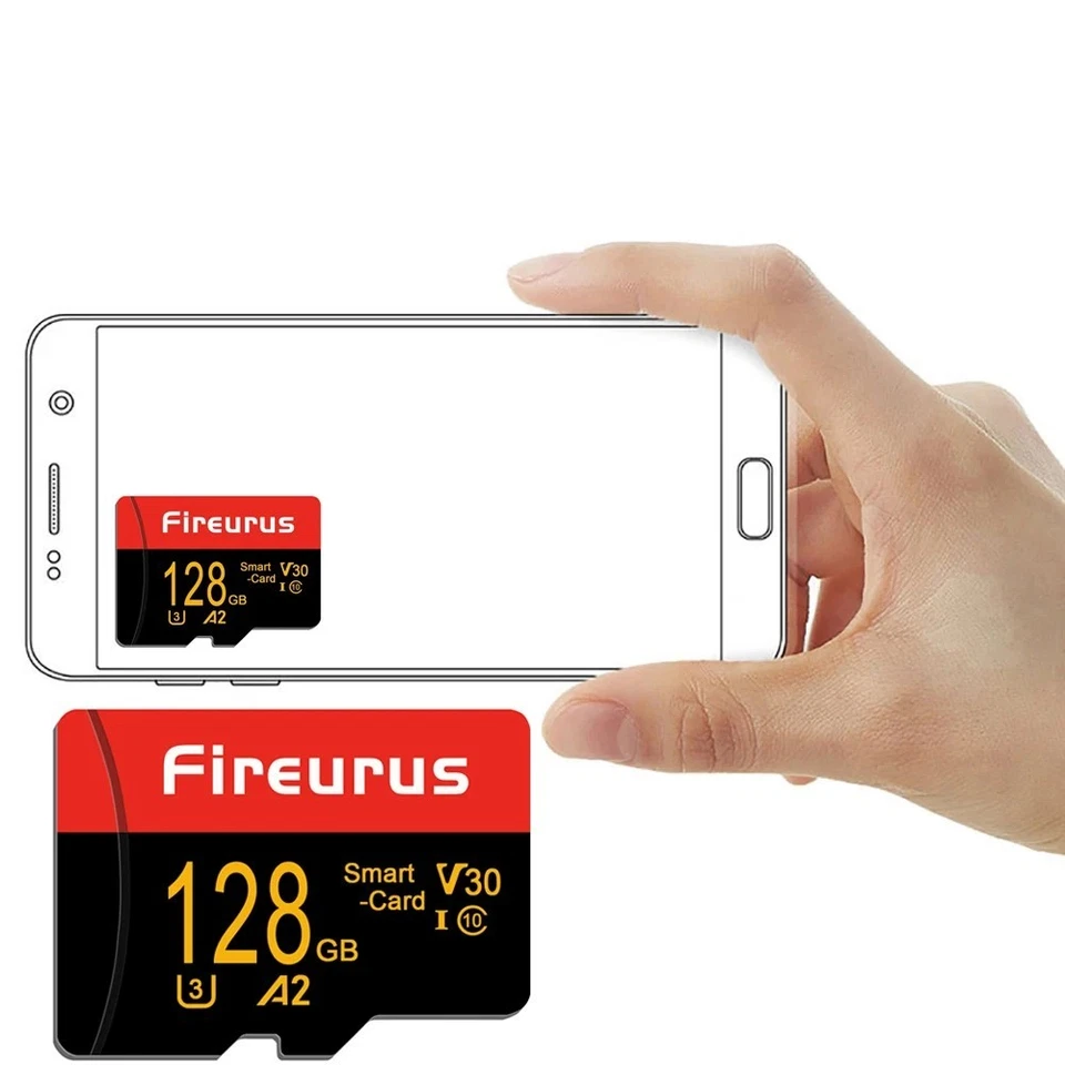 High Speed Micro SD Memory Card 256GB TF Flash Storage Phone Camera Game Gift - Image 3 of 4