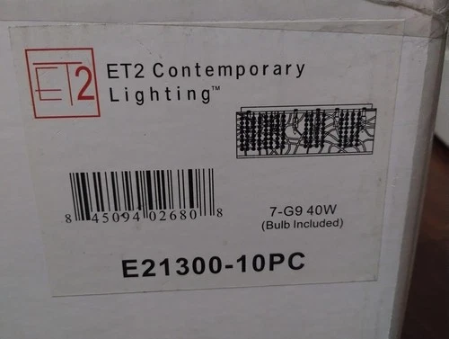 ET2 Inca 7 LED 15.75" Wide Flush Mount, Polished Chrome, 20.3W E21300-10PC - Picture 4 of 4