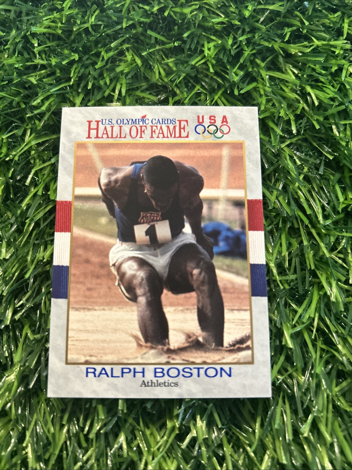 1991 Impel U.S Olympic Hall Of Fame Ralph Boston #31 Card
