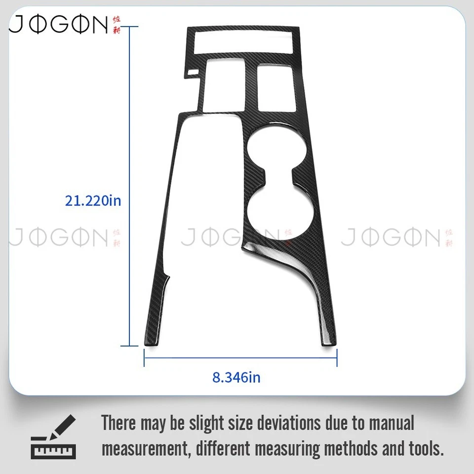 Real Carbon Console Gear Shifter Panel For Lexus IS300 IS350 IS500 F SPORT 2021+ - Imagem 2 de 4