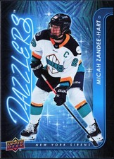 MICAH ZANDEE-HART  2024-25 Upper Deck PWHL Blue Dazzlers New York Sirens 2nd Ed.