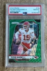 2024 PANINI PRIZM PATRICK MAHOMES II #138 GREEN WAVE - PSA 10 GEM MT