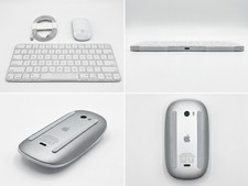 Apple Magic Keyboard w/ Touch ID (A3118) & Magic Mouse (A3204) USB-C White