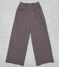 Figs Pro Scrub Pants Womens XS TAUPE High Waisted Wide Leg Scrub Trouser Pants