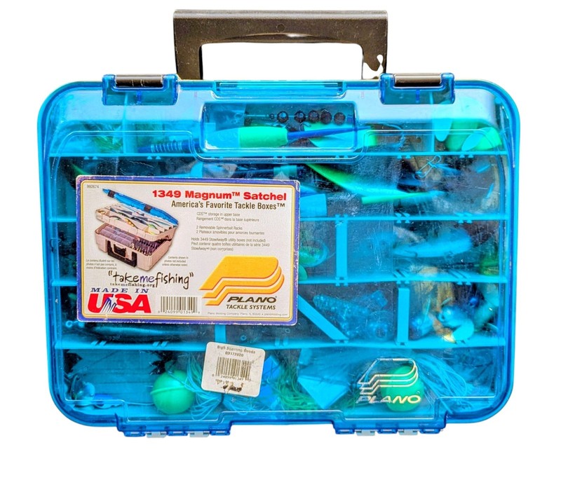 Plano 1349 Magnum Satchel Box: Fishing Lures, Spoons, Jigs, Spinners, Jigheads