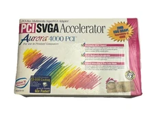 SIIG - PCI SVGA Accelerator Aurora 4000 New Open Box Vintage RARE
