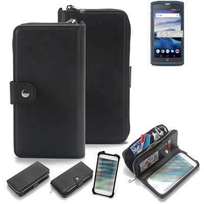 Hülle für Crosscall Core X3 Portemonnee Case Handyhülle Tasche Schutzhülle C