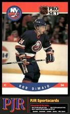 Rob DiMaio 1990-91 Pro Set #625 New York Islanders Rookie