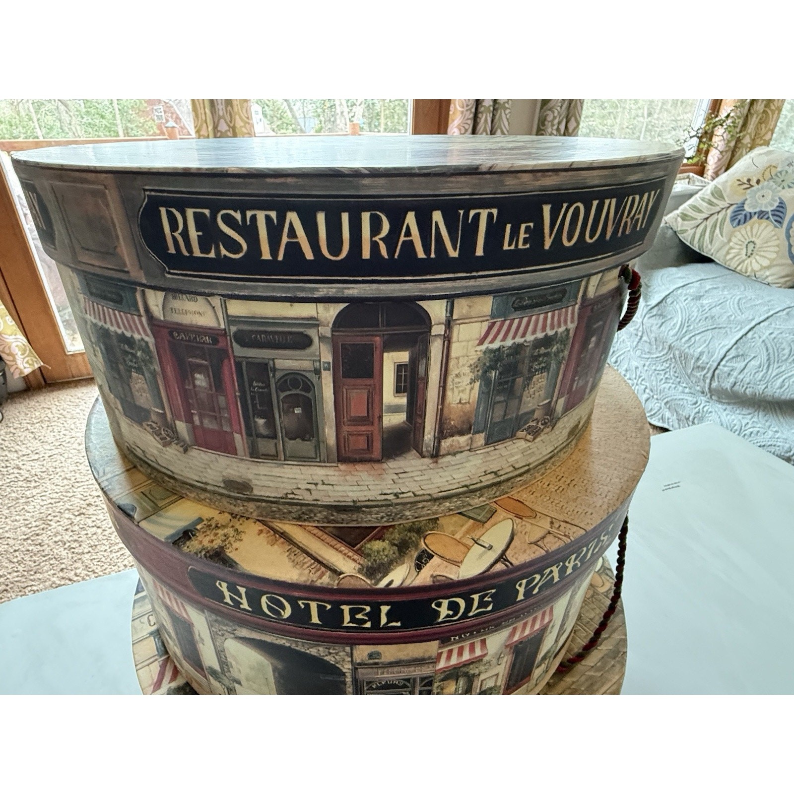 3 Stackable Hat Boxes, 3 Different Sizes - Fit In… - image 4